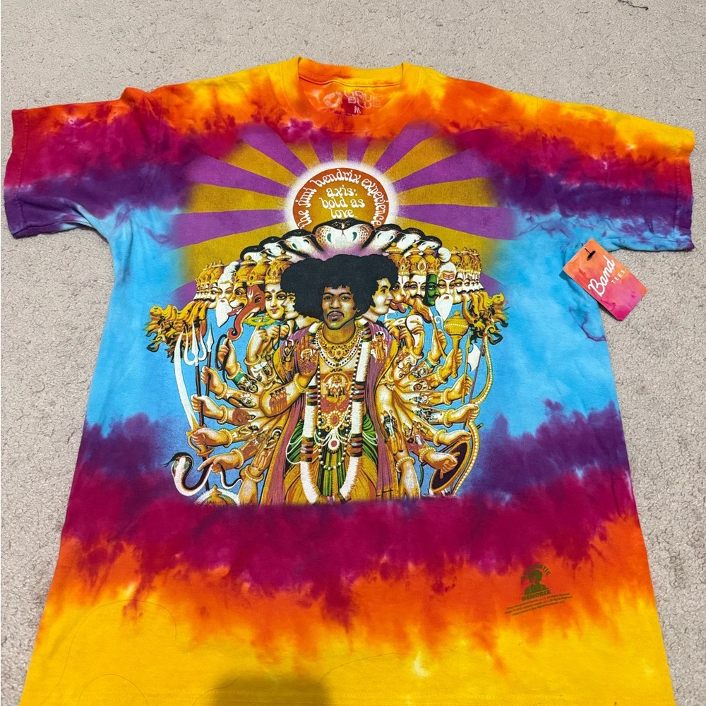 Jimi Hendrix Tie Dye Shirt